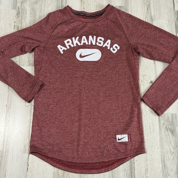 Nike Tops - Nike Arkansas Razorbacks Long Sleeve Size Small